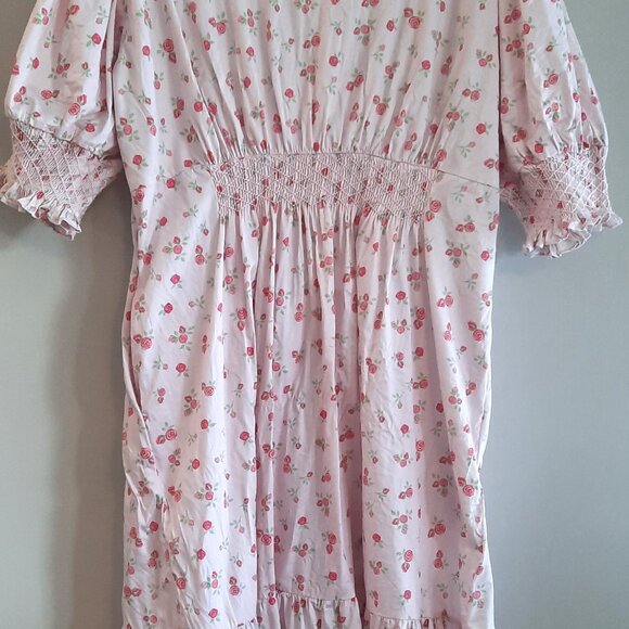 Dondolo Cottagecore Rose Maxi Dress XL - Picture 4 of 12